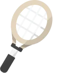 Badminton Racket SVG Icon